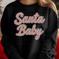 Red and White Striped Santa Baby