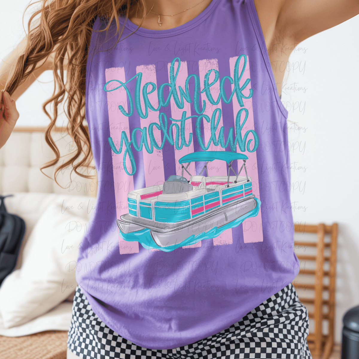 Redneck Yacht Club Pontoon Boat