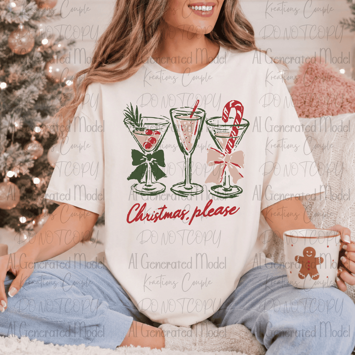 Retro Festive Christmas Cocktail