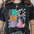 Retro Halloween Collage