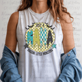 Retro Just A Mama Raising Little Monsters Green Checkered Circle