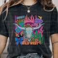 Retro Leopard Neon Wild West