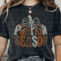 Retro Pumpkin Season with Coquette Bow