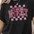 Retro Shades of Pink Wifey