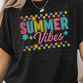 Retro Summer Vibes Pink, Yellow and Teal