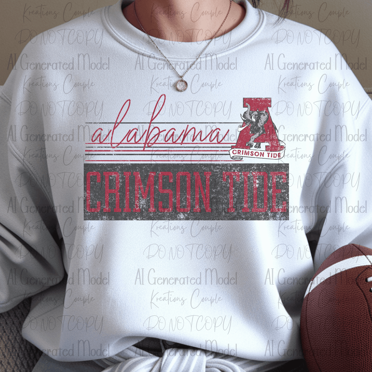 Retro Vibes Crimson Tide