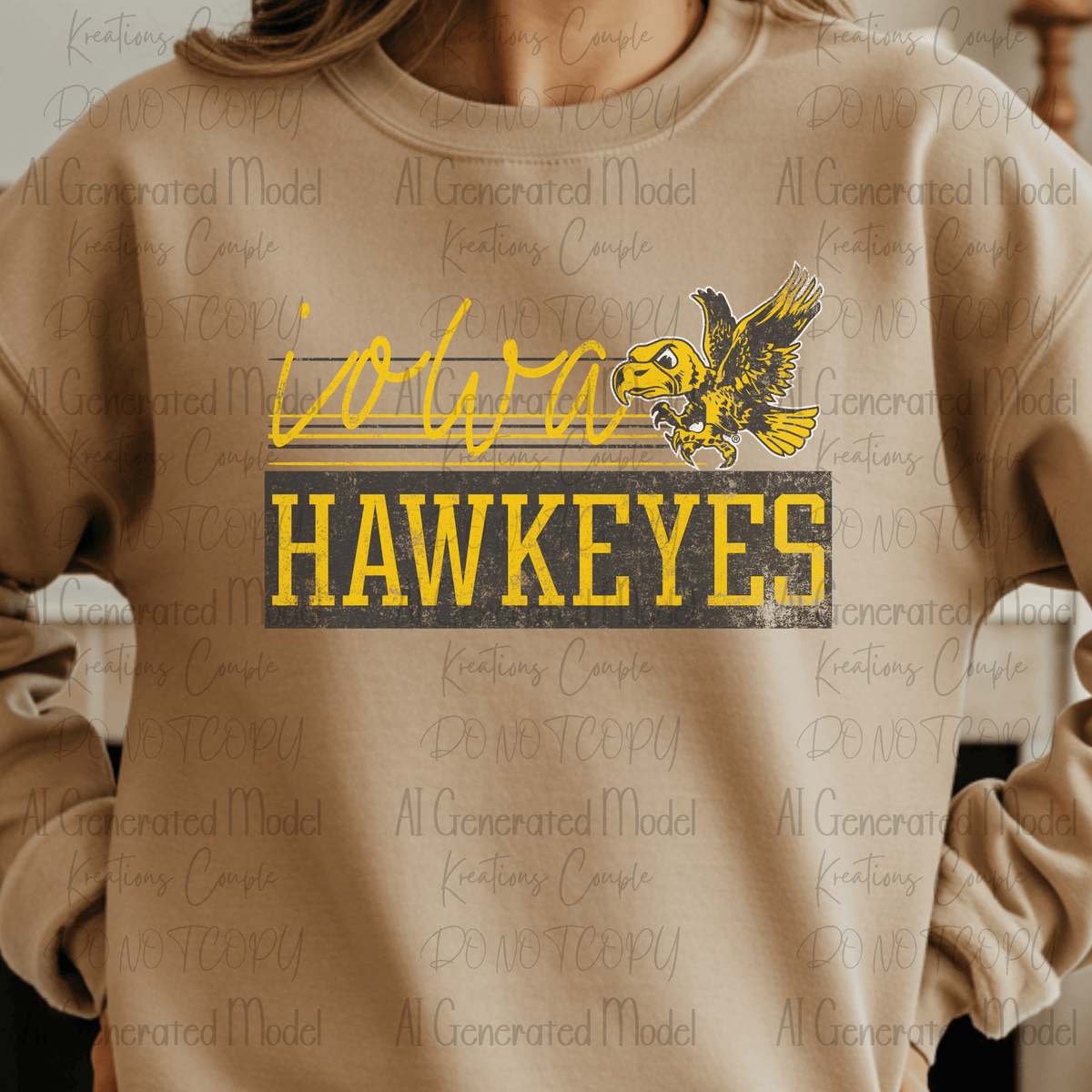 Retro Vibes Hawkeyes