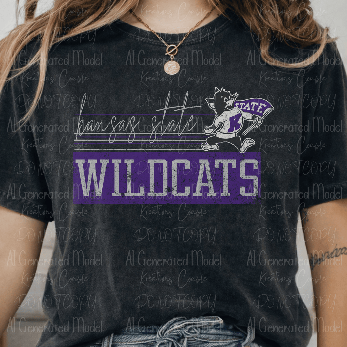 Retro Vibes KS Wildcats