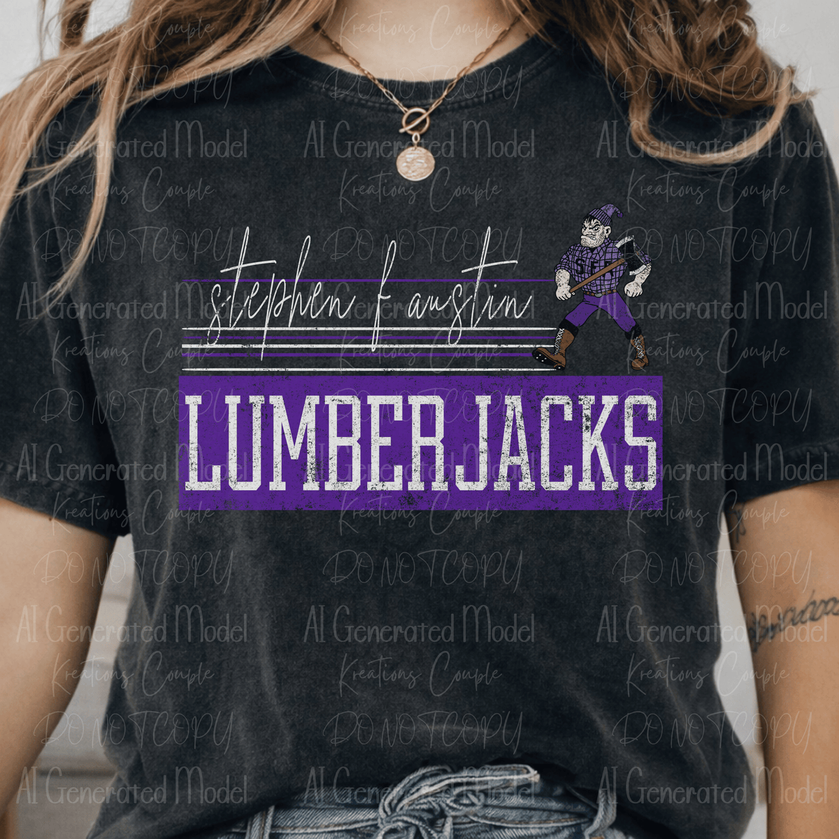 Retro Vibes Lumber Jacks