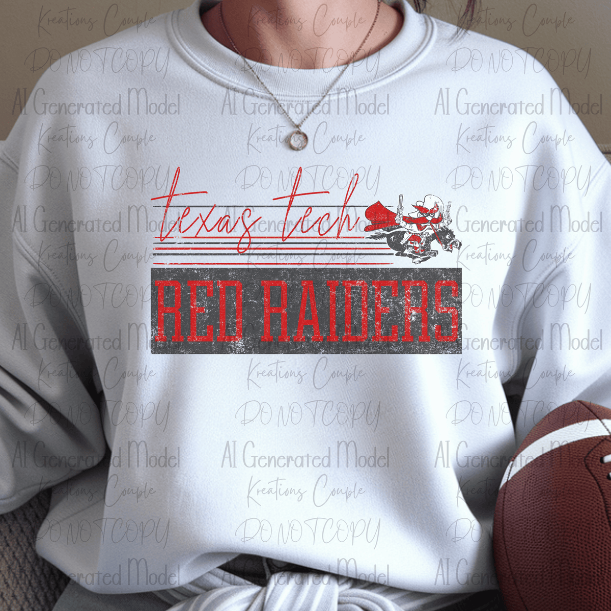 Retro Vibes Red Raiders
