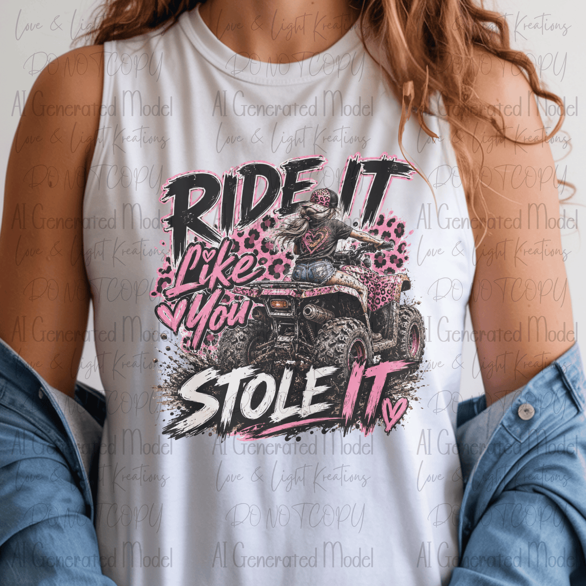SXS Side Chick Ride It Like you Stole It