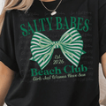 Salty Babes Beach Club with Bows - Green