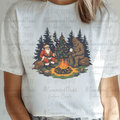 Santa and Bigfoot Campfire