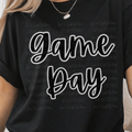 Script Game Day in Black