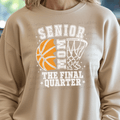 Senior Mom The Final Quarter - White