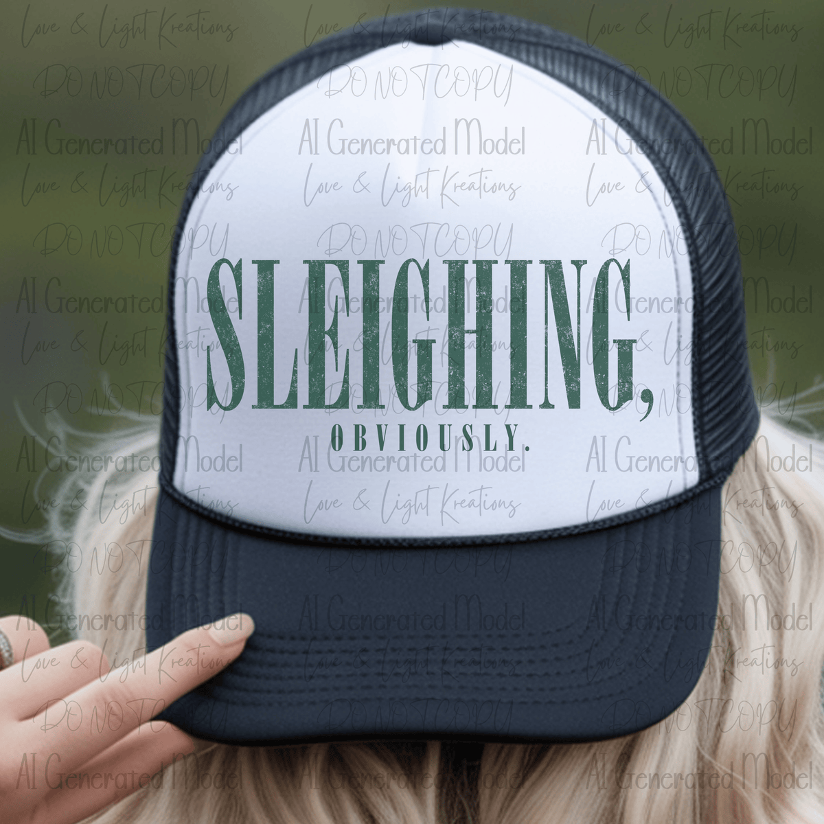 Sleighing Obviously Green