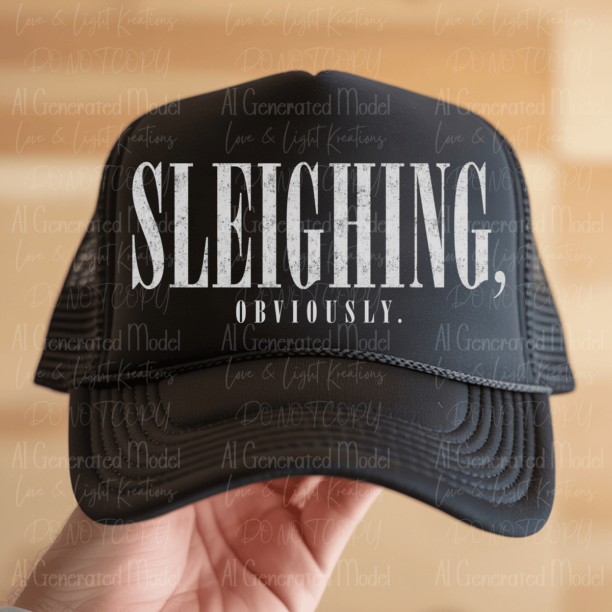 Sleighing Obviously White