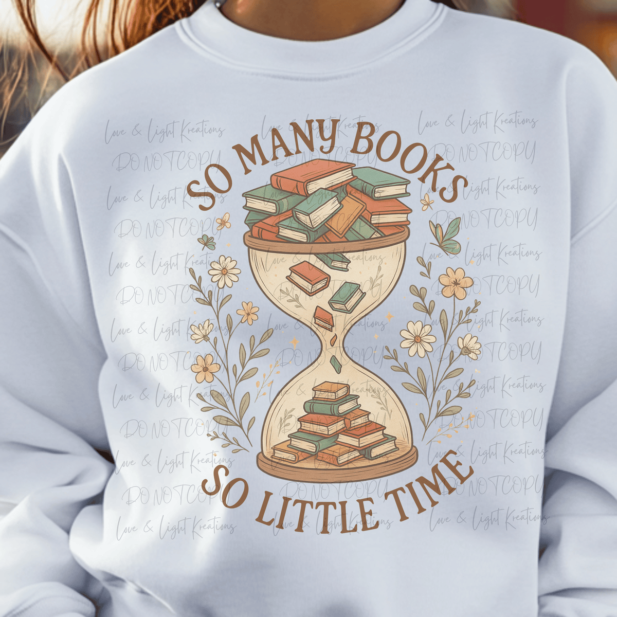 So Many Books So Little Time Hour Glass