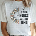 So Many Books So Little Time with Clock of Books