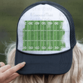 Splattered Rectangle Football Field