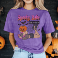Spooky Babe Season Punk Girl with Jack0Lantern Head