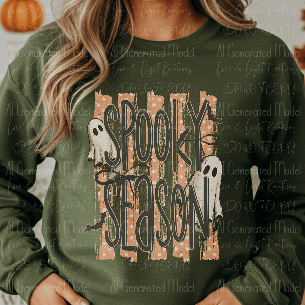 Spooky Season Striped Light