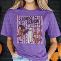 Spooky Season in the Air Halloween Clothesline Pink Stripes