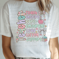 Spring Floral, Pink, Mint and Purple Teacher
