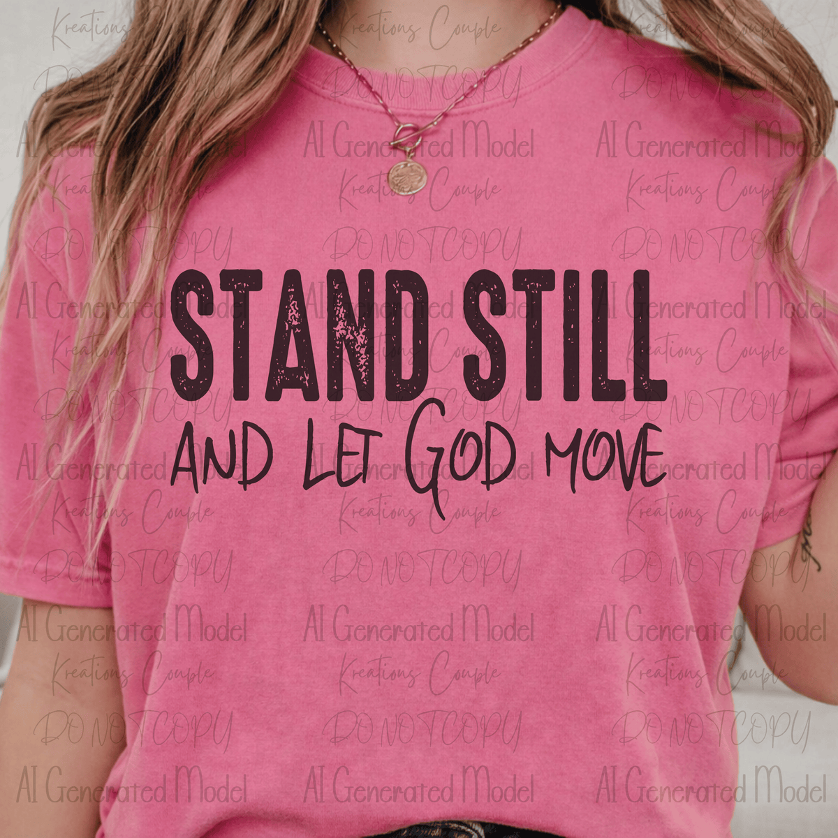 Stand Still and Let God Move Black
