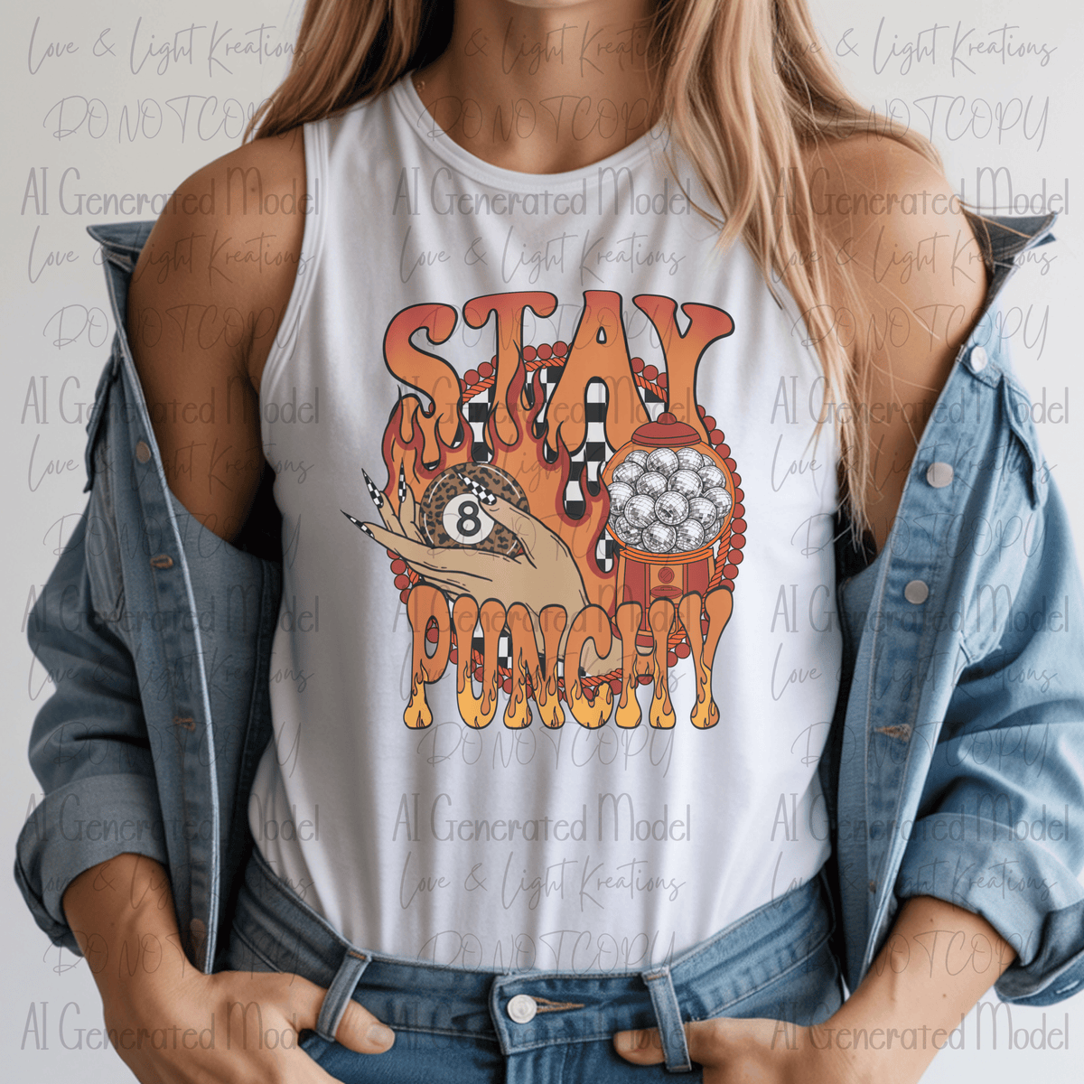 Stay Punchy Retro Disco and 8 Ball