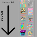 Summer 2.0 Gang Sheet