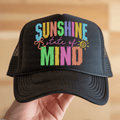 Sunshine State of Mind Distressed Letters