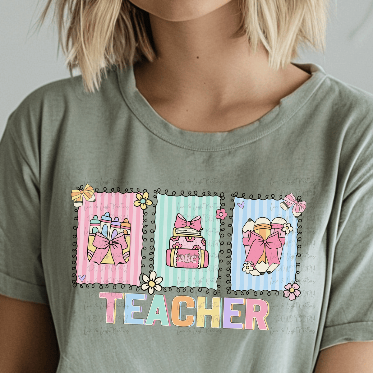 Teacher Preppy Stamps