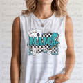 Teal Mama Edgy Western Cards and Checker