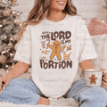 The Lord is My Portion Gingerbread Filled Brown