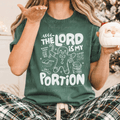 The Lord is My Portion Gingerbread White