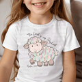 The Lord is my Shepherd Paint Stroke Easter Sheep