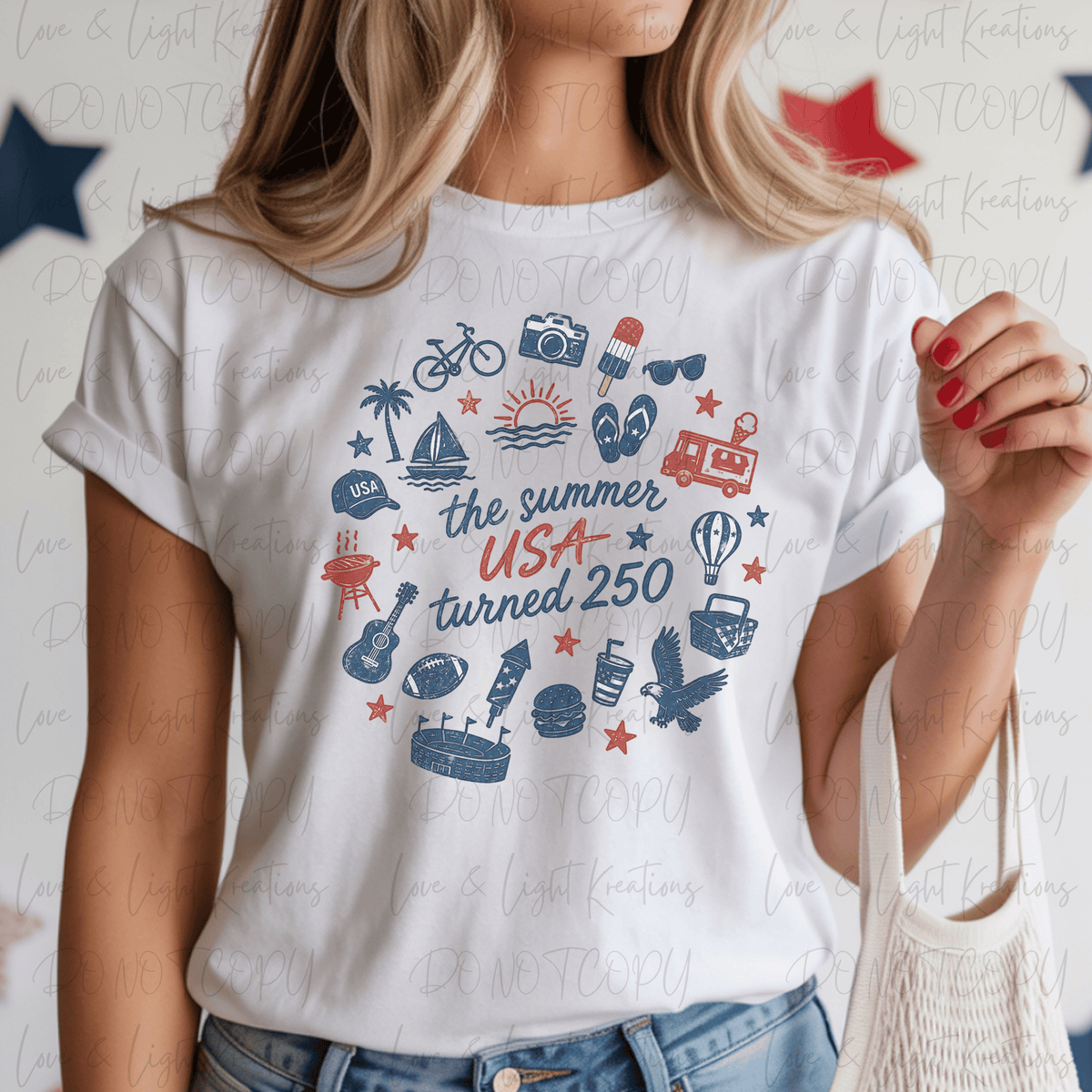 The Summer USA Turned 250 with 4th of July Symbols