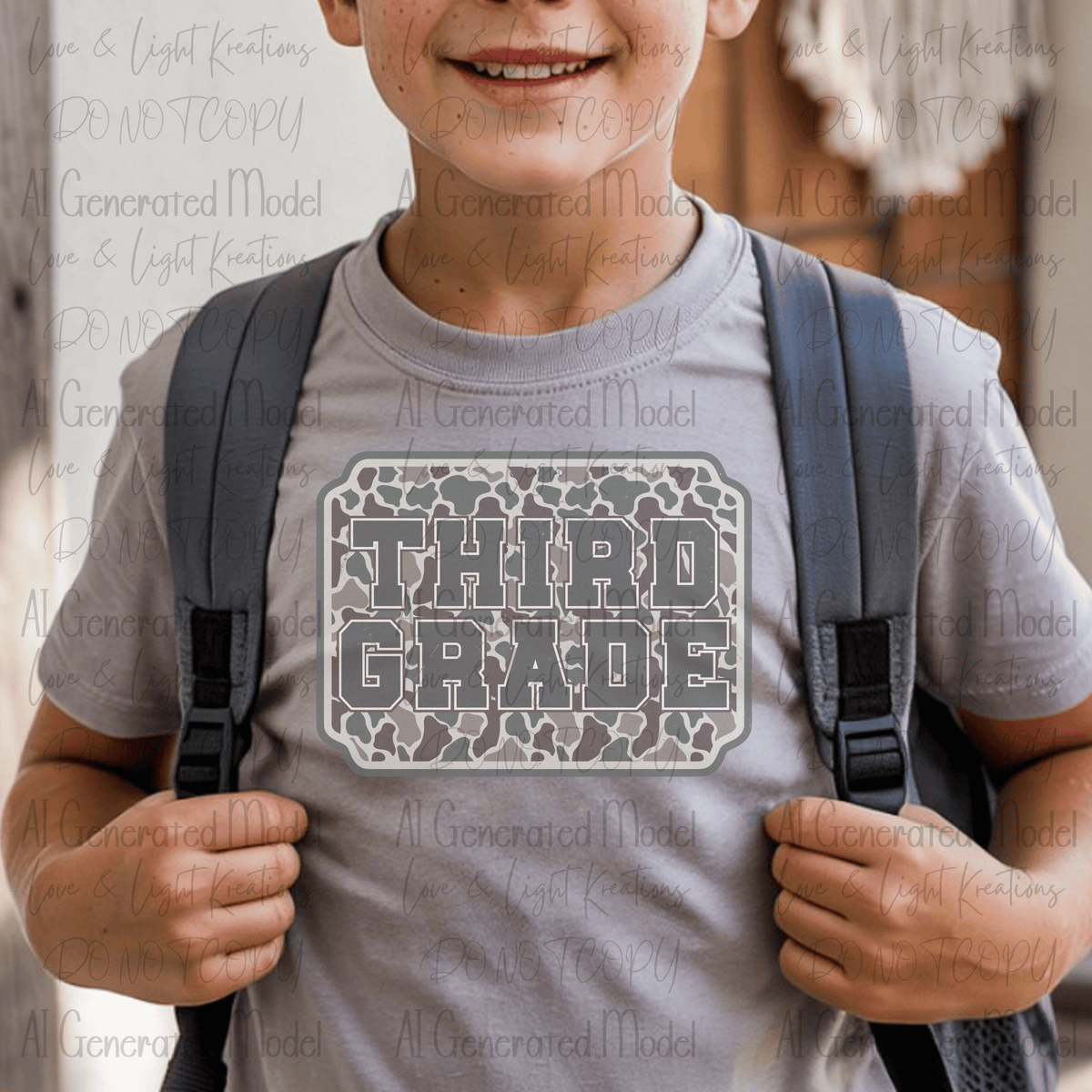 Third Grade Camo