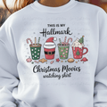 This is My Hall Christmas Movies Shirt Hot Cocoa