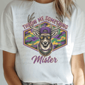 Throw Me Something Mister Deer Head on Mardi Gras Camo