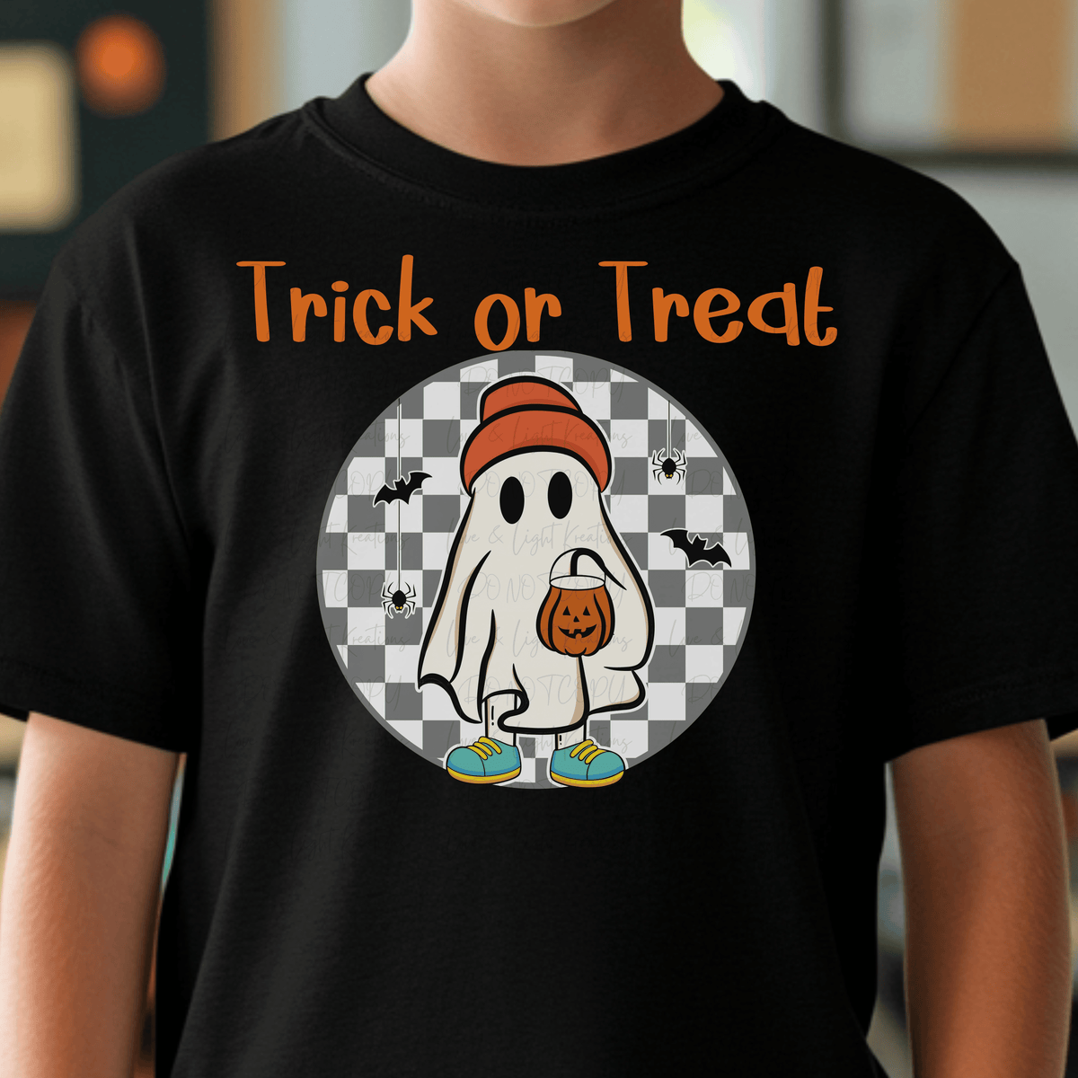 Trick or Treat Checkered