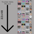 Truck Hat Mix 2.0 Gang Sheet