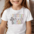 True Story He is Risen Bright Colored with Pattern Crosses