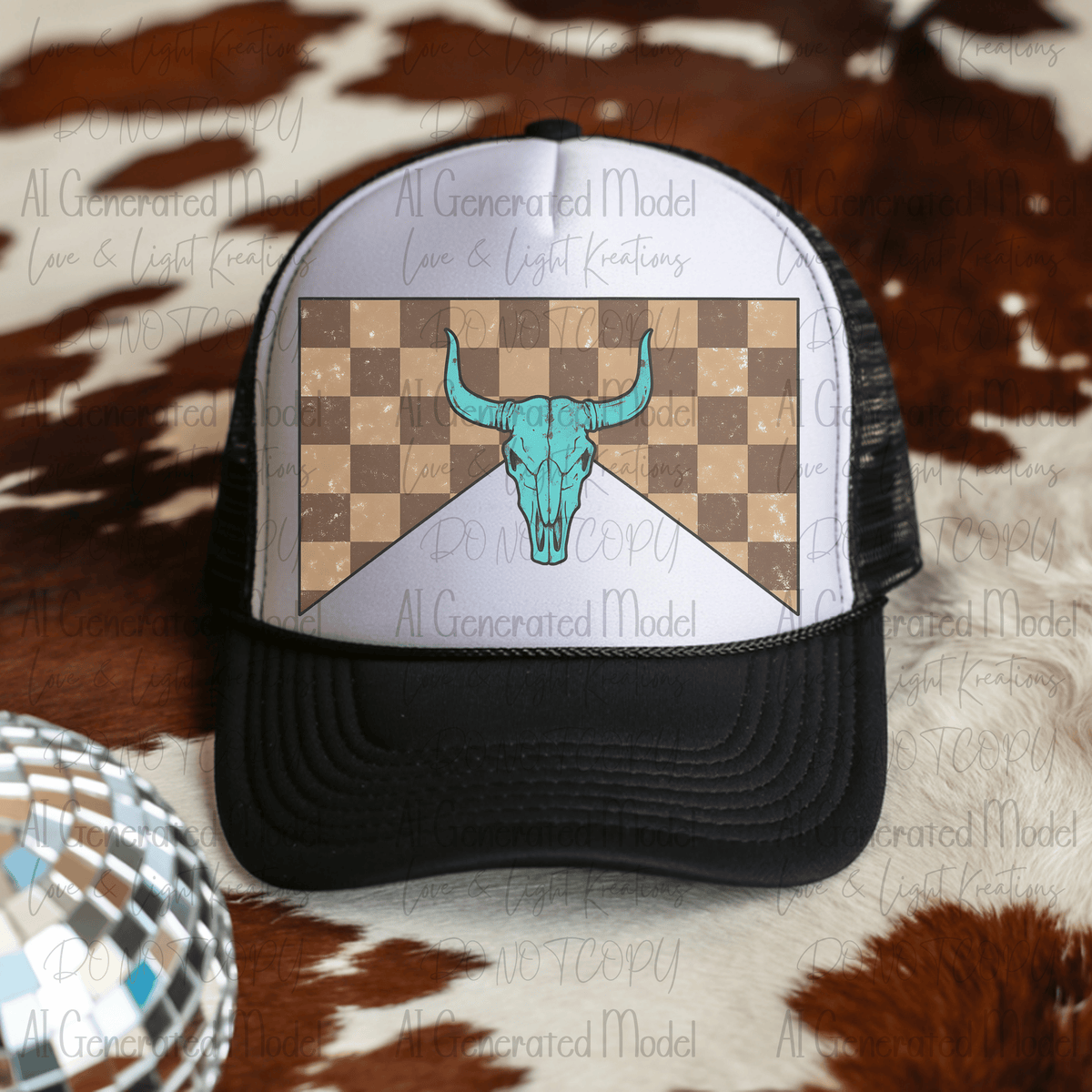 Turquoise Bull Skull