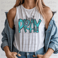 Turquoise Just Pray