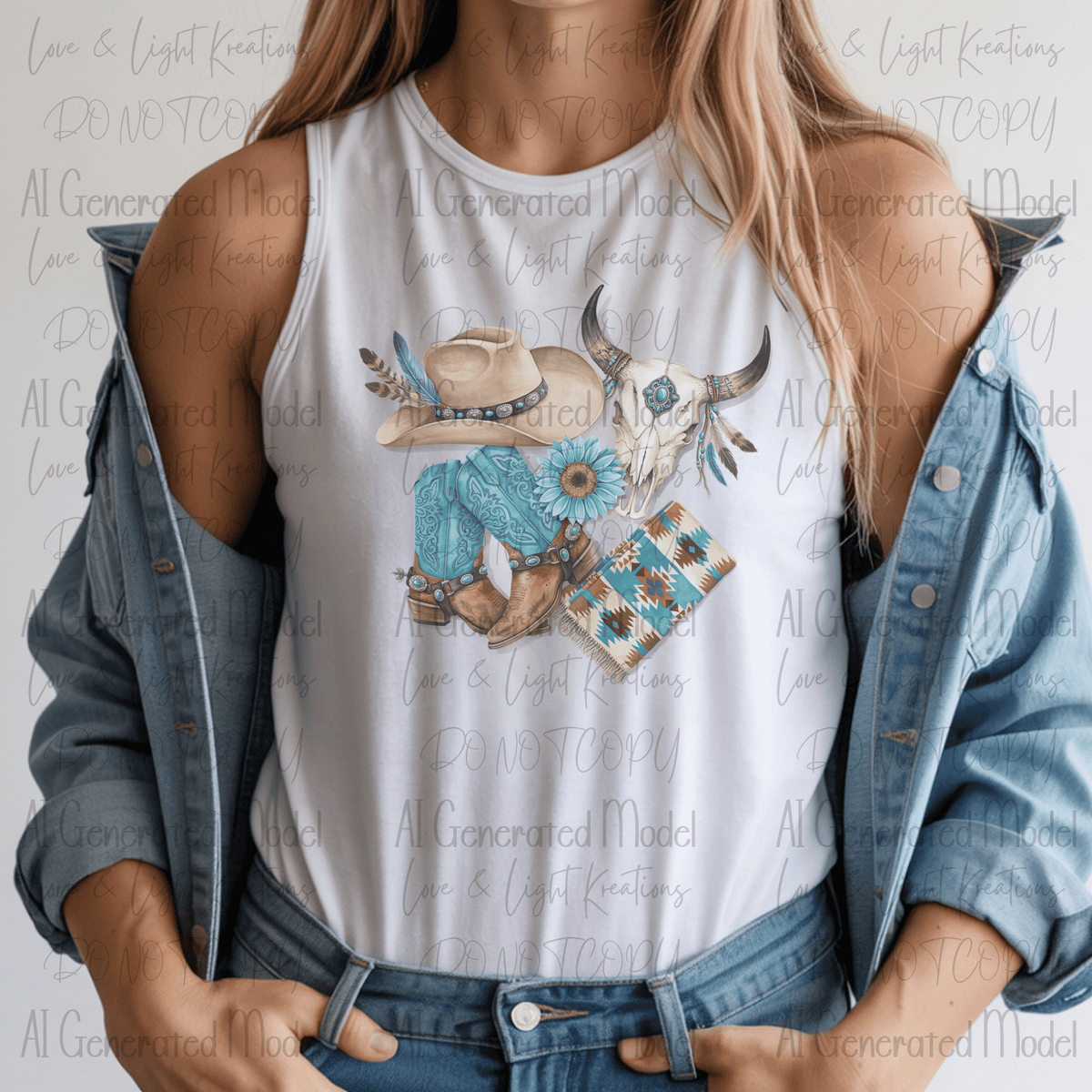 Turquoise Vintage Rodeo