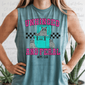 Unhinged and Feral Moms Club Pink and Checker