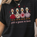 Valentine's Day Geese in Love