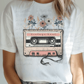 Vintage Soul with Flowers and Cassette